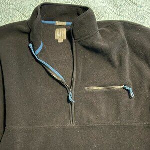 MEN'S GAP Quarter Zip Fleece LARGE